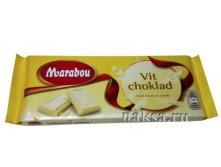   MARABOU VIT CHOKLAD 185 . 240 .