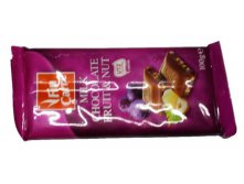  Fin Carre MILK CHOCOLATE FRUIT & NUT 100 . 100 .