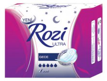 ROZI ULTRA PAD NIGHT 7 x 24 ,      50 .