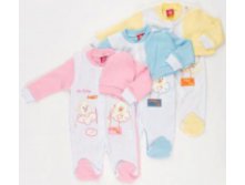 Комбинезон дет. с шапочкой Flobaby мишка на облачке р.62
