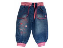 Джинсы для девочки Flobaby gerl цветы р.98-104-110