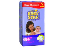 BABYSTAR JUMBO MAXIPLUS 54 x 3 (9-20 kg)    690 .