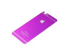Стекло защитное для iPhone 5s 5 - толщина 0.33 mm в упаковке перед зад зеркальные фиолетовые.JPG