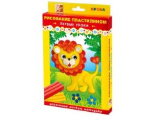 Набор ДТ Картина из пластилина ЛУЧ "Львенок" 24с1493-08 цена 62,78 р ряд 2шт