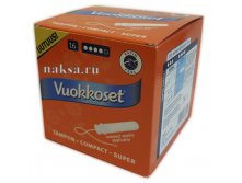    Vuokkoset Tampon-compact-super (4 ), 16 .  300 .