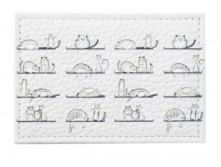 Обложка для проездных Holiday of cats.