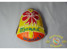101-3	Колокольчик &#171;Прощай школа!&#187; 100х120 мм	100 руб