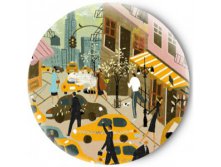 70р Одностор зеркало City streets