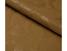 Жаккард с фантазийным рисунком в стиле винтаж An*is, 07, ширина 280 см, горчичный, 625 руб метр