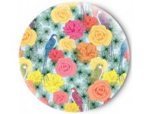 80р Одностороннее Birds & flowers