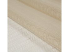 Органза в тонкую структурную полоску Ale*xia, 020, бежевый, ширина 300 см, 584 руб