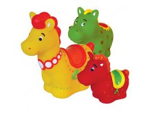 Игрушка ПОМА для ванны "На арене цирка" 3 шт. 6119 - 162 руб