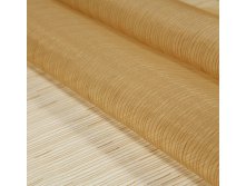Органза в тонкую структурную полоску Ale*xia, 070, коричневый, ширина 300 см, 584 руб