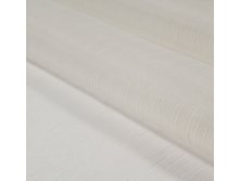 Органза в тонкую структурную полоску Ale*xia, 010, кремовый, ширина 300 см, 584 руб