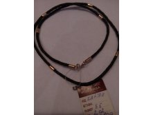 Кожаный гайтан 55см, 2,02гр.