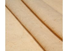 Вуаль с жатой фактурой Av*ery, золотистый 040, с утяжелителем, ширина 272 см, 189 руб