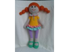 Куколка с рыжими косичками.710 руб