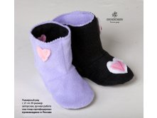 Тапочки с сердечком