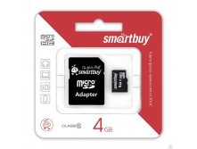   SmartBuy 4 GB (micro Secure Digital,SDHC,class10)   SD