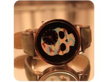 250    Skull Watch Khaki