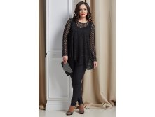 Блузка Артикул: A4467 Оптовая цена 1 450 руб. Выберите размер: 56