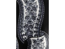 0015 flora black-grey. Полиэстер. 90х90. So-ph-ie Ro-ma-ge. Италия. 325 руб.jpeg