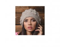 Берет "Ама))нда" Арт. W-23))80 . 590 руб. Состав: 30% шерсть, 12% альпака, 47% акрил, 11% п/a.