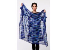 LBSCIARPE-01-blue. Шелк. 140х140. La-ur-a Bi-ag-io-tt-i. Италия. 1232 руб.jpeg