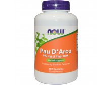 Now Foods, Pau D' Arco, 500 mg, 250 Capsules