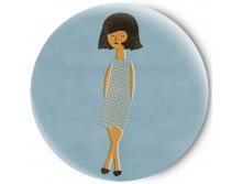 80р Одностороннее зеркальце Retro Dress