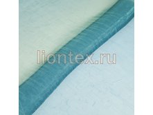 Органза-жатка Print Li*ne, в элегантную полоску ,сине-зеленый (цвет морской волны), ширина 280 см, АКЦИЯ - 149 руб