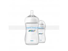 Бутылочка для кормления, 260 мл., 2 шт., Avent Natural PP , AVENT, Philips 908 р..jpg