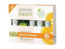 Andalou Naturals, Get Started Brightening, Skin Care Essentials, 5 Piece Kit