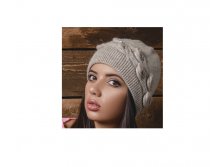 Шапка " Миш))ель" Арт. W-23))90. 640 руб. Состав: 30% шерсть, 12% альпака, 47% акрил, 11% п/a.