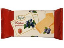 100 гр Bifrut Вафли ЧЕРНИЧНЫЕ на фруктозе