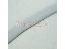Вуаль с жатой фактурой Voile C*rush, светло серый, с утяжелителем, ширина 295 см, АКЦИЯ - 115 руб