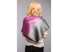 0015 degrade viola-grey (2). Полиэстер. 90х90. La-u-ra Mi-la-no. Италия. 250 руб.jpeg