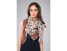 P20 brown 120х120 (2). Вискоза80 шелк20. 120х120. La-u-ra Mi-la-no. Италия. 520 руб.jpeg