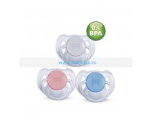 Классика, Силиконовые соски ортодотнические, 2 шт., без бисфенола-А, 0-6 мес., AVENT, Philips 398 р..jpg