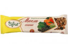 30 гр BIFRUT батончик-мюсли на фруктозе СОЧНЫЙ