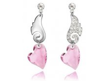 Серьги Swarovski Crystal красный кристалл, арт.СС0057, 481 руб..jpg