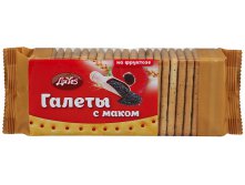 Галеты ДиYes с маком на фруктозе 160г 6 мес	45,85