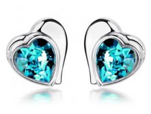 Серьги Swarovski Crystal изумруд, арт.СС0028, 295 руб..jpg