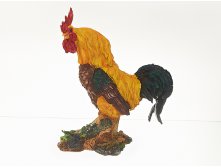 Фигурка декоративная "Петух задира" 32*16,5*41см. (белая упаковка) Gloria Garden, Серия: Ферма, Материал: Полистоун, Код: 1660047, Артикул: 1660047 3005р