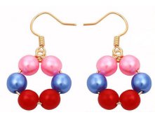 Серьги Bubble, покрытие позолота, арт.С0229, 98 руб..jpg
