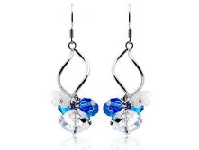 Серьги Swarovski Crystal хрусталь, арт.СС0051, 433 руб..jpg