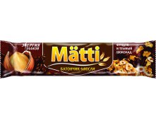 Бат мюсли Маtti Фундук и темный шоколад 24г 13 мес	20,83