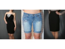 Всё по 100 и 120руб!!! Джинсы, шорты, юбки, трикотаж и платья!