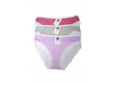 Трусы женские "H&B" &#8470; 1056 52 руб. Состав: 95% хлопок, 5% спандекс. В упаковке 12 штук. (один цвет, разные размеры)