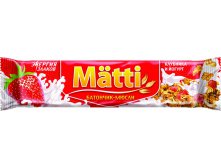 Бат мюсли Маtti Клубника и йогурт 24г 13 мес	20,83
